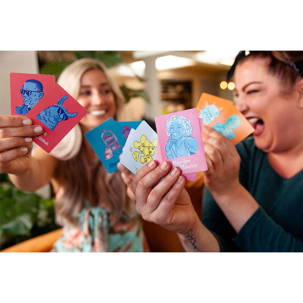 Big Potato Games - Obama Llama - The Rhyming Charades Party Game - 4-20 Players