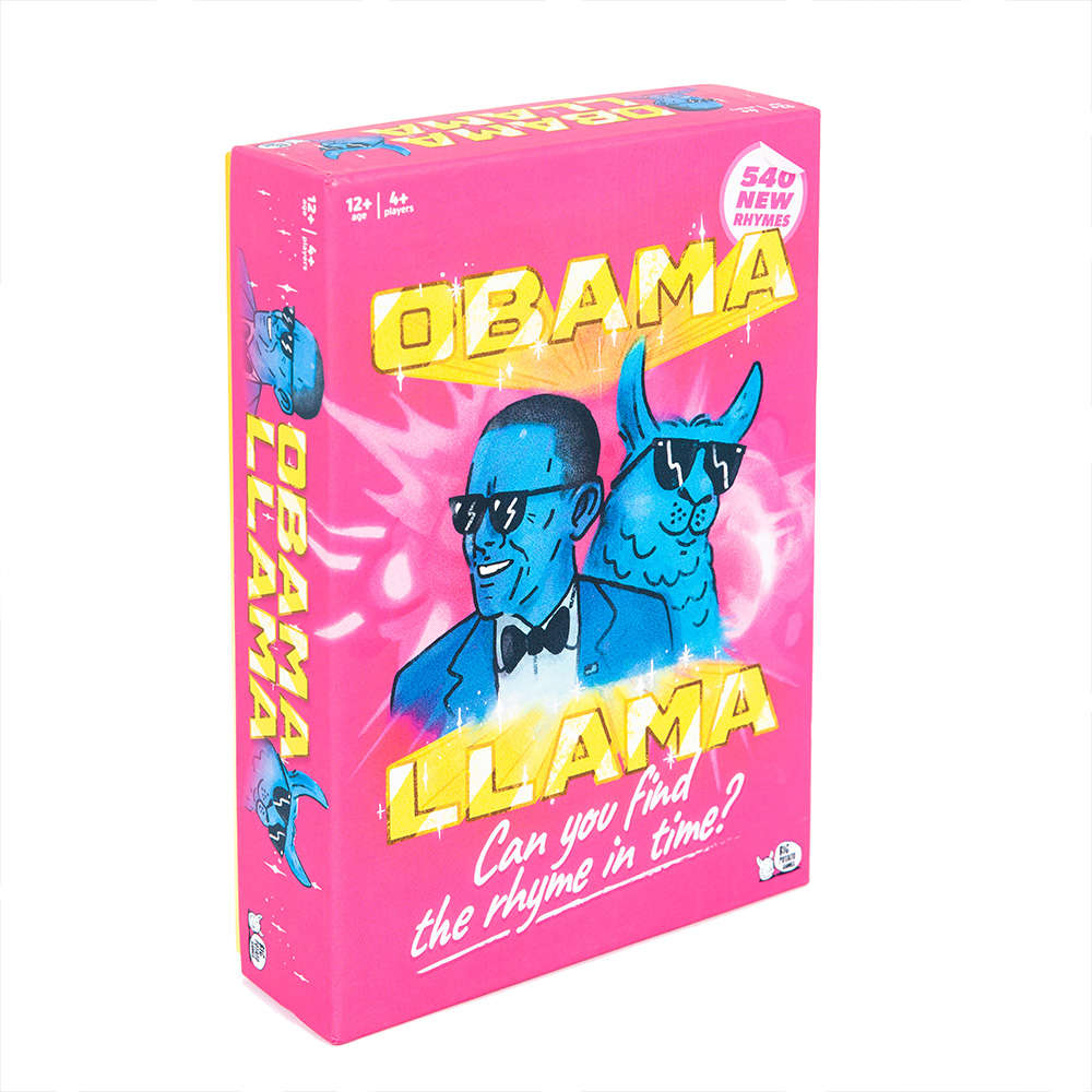 Big Potato Games - Obama Llama - The Rhyming Charades Party Game - 4-20 Players