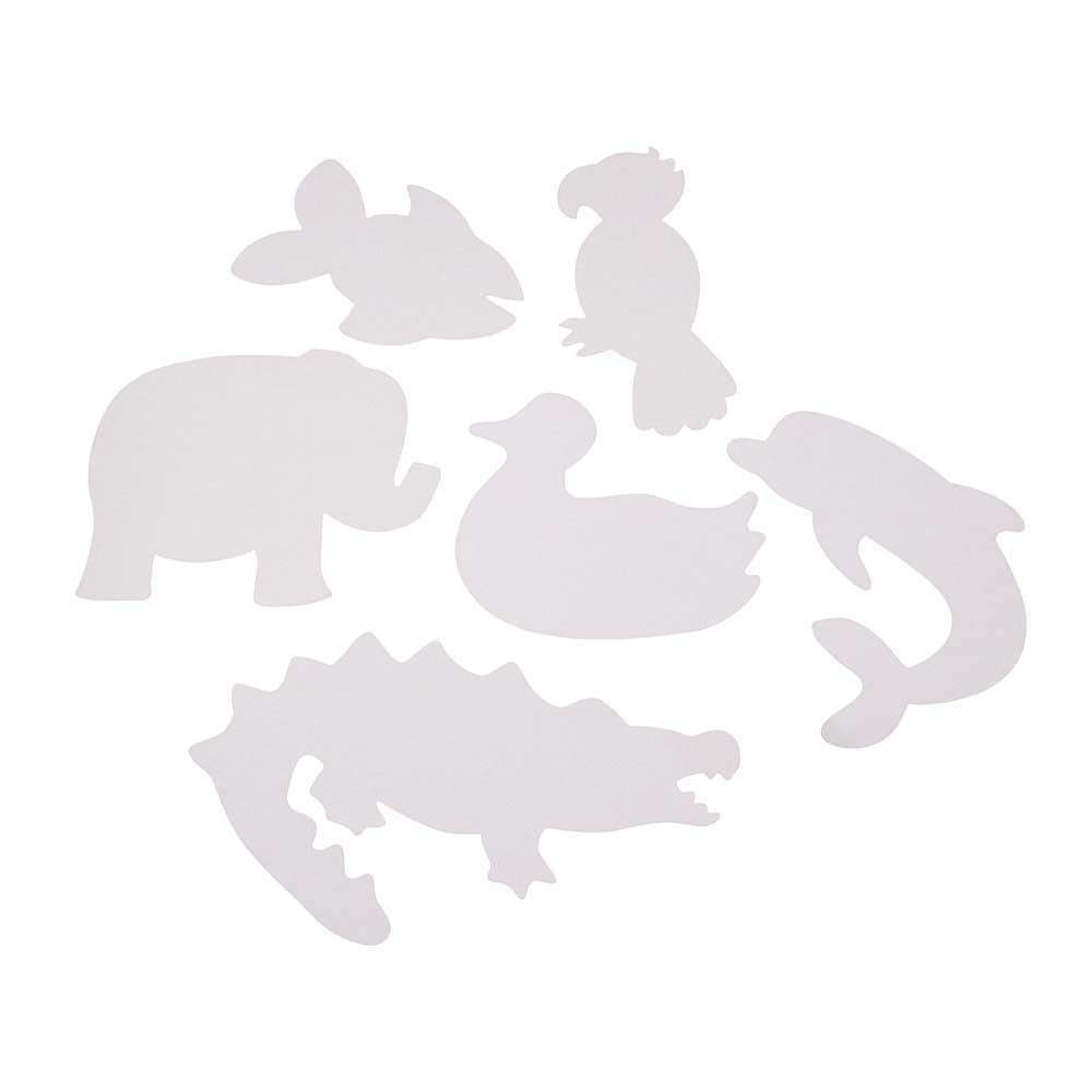 Anthony Peters - Large Animal Collage Shapes: 24 Pieces