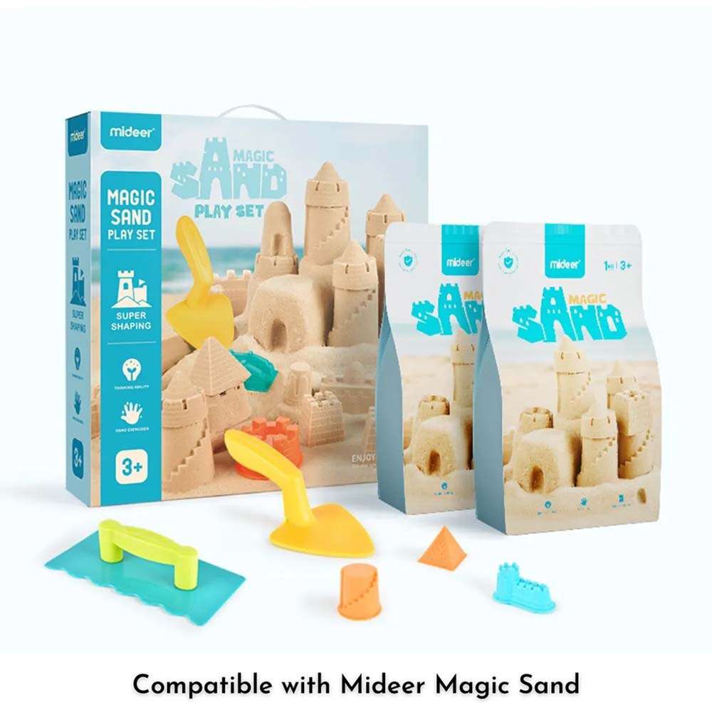 Mideer - Beach & Sand Toy Set - Construction Site - 12 Pieces