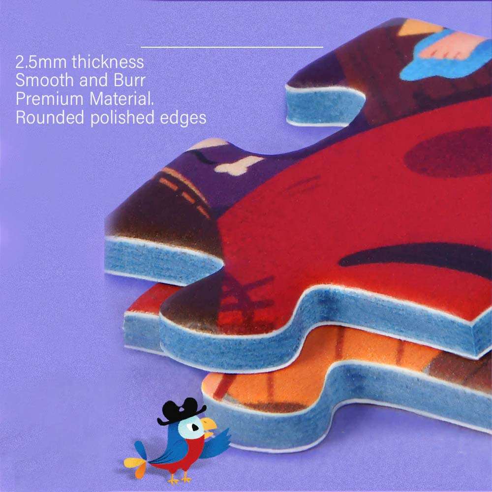 Mideer - Irregular Puzzle Space Rocket