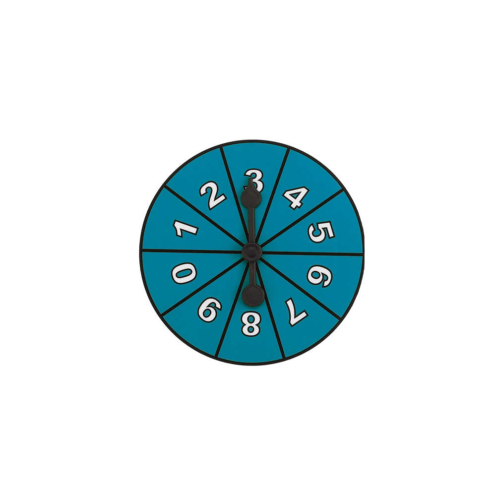EDX Education - Spinners - 9 Numbers - 5pcs Polybag