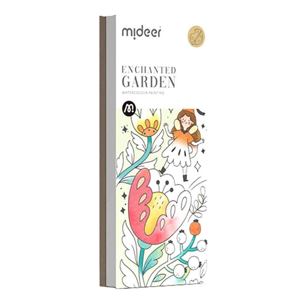 Mideer - Watercolour Painting Set - Travel Size - Enchanted Garden