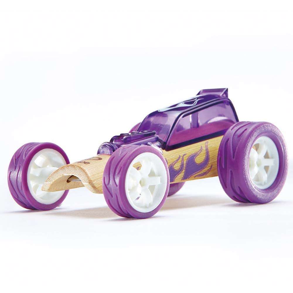 Hape - Bamboo Toy Car - Hot Rod