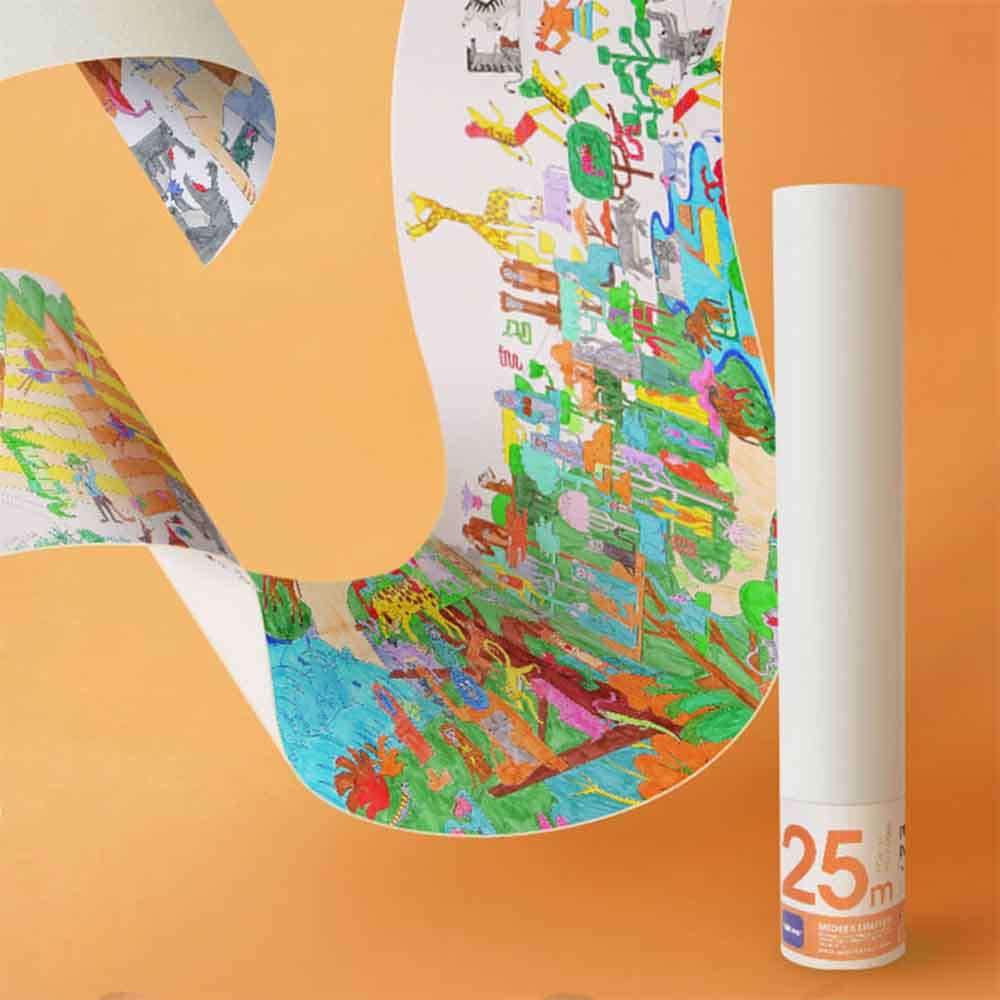 Mideer - Painting Paper Roll: 25m