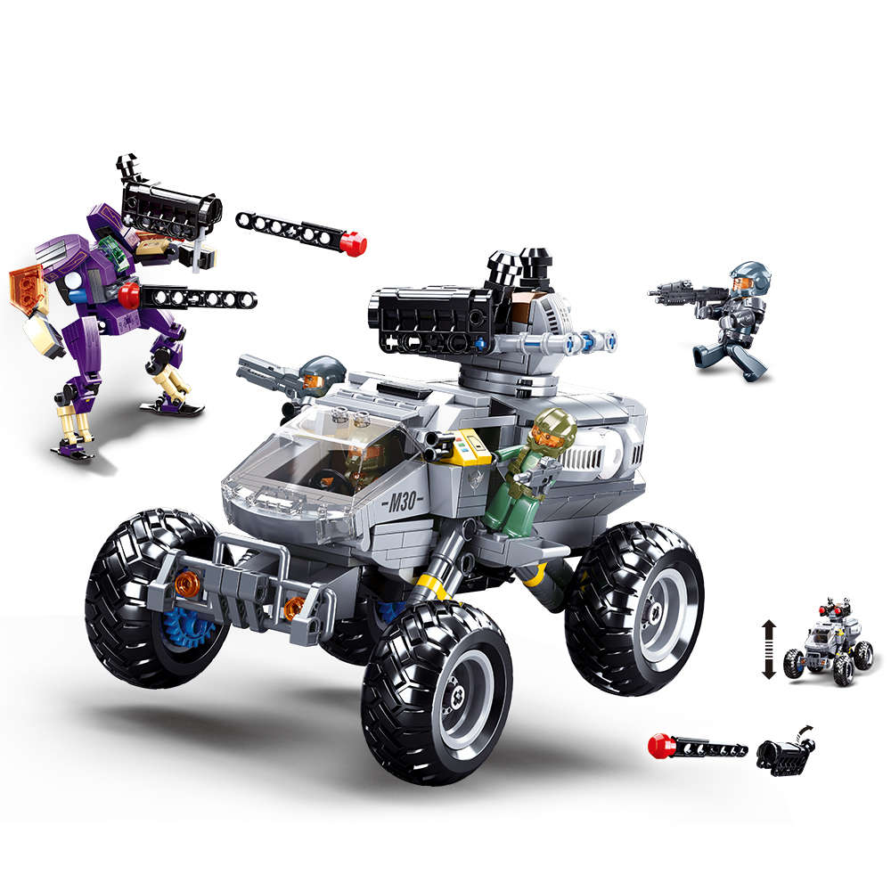 Sluban - Atomic Storm Uprising - Infantry - 545pcs