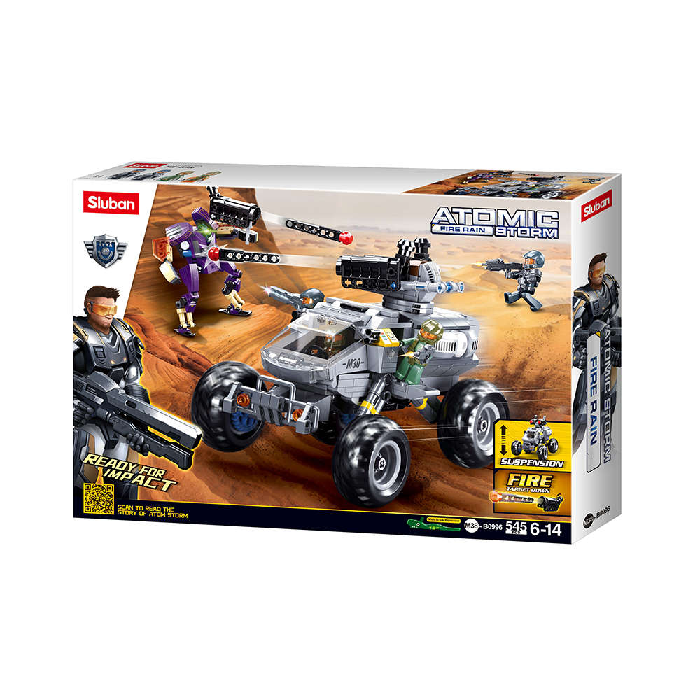 Sluban - Atomic Storm Uprising - Infantry - 545pcs