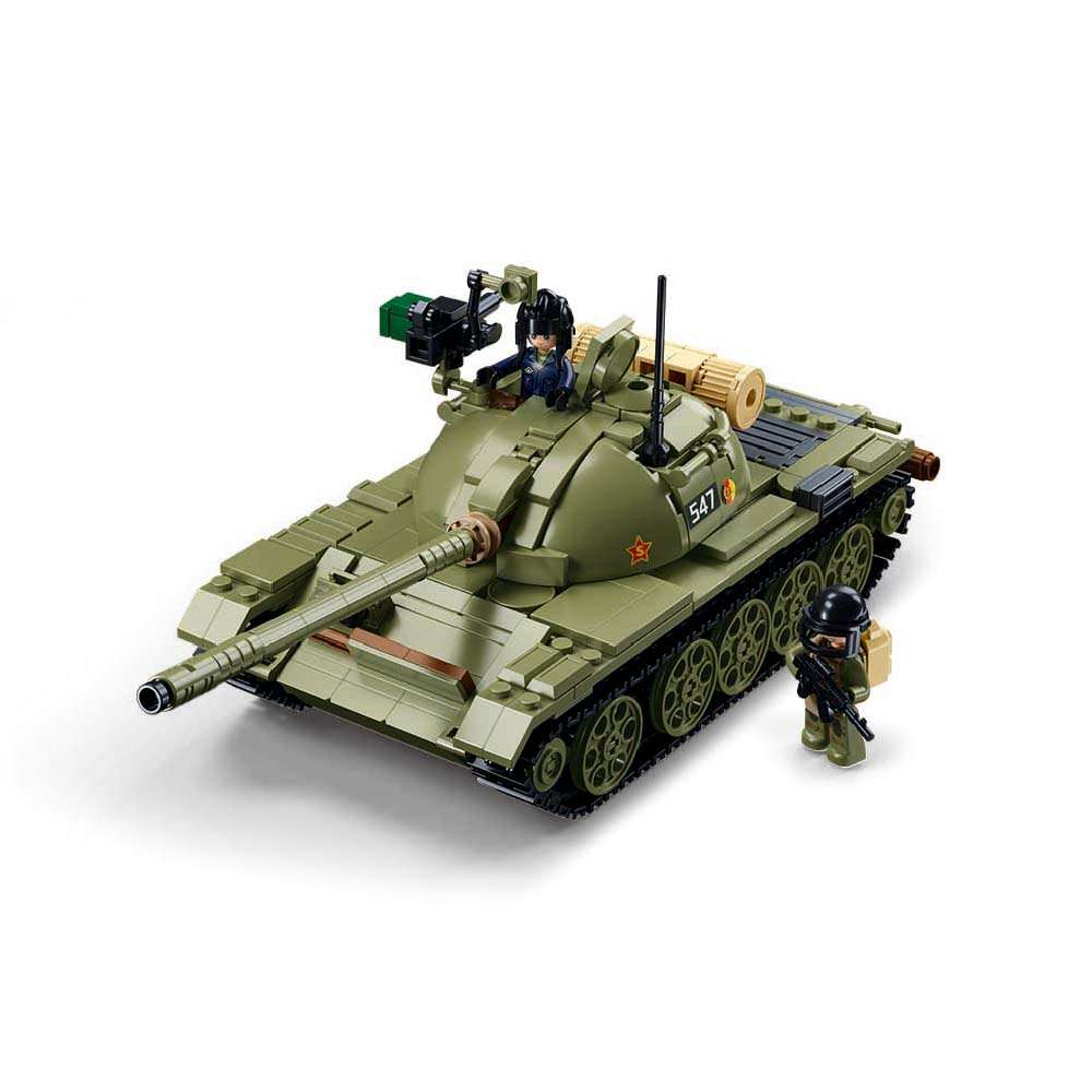 Sluban - Model Bricks - Medium Tank 3-in-1 - 604pcs
