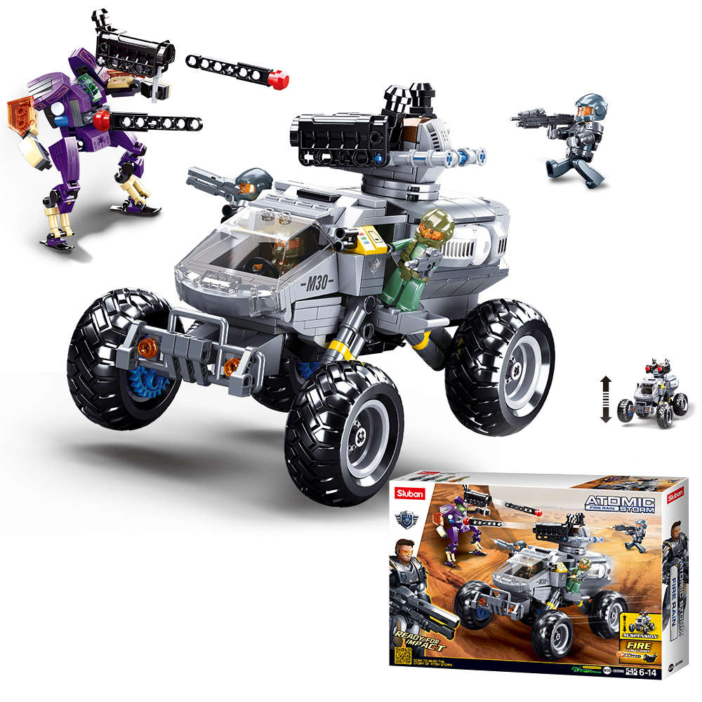 Sluban - Atomic Storm Uprising - Infantry - 545pcs