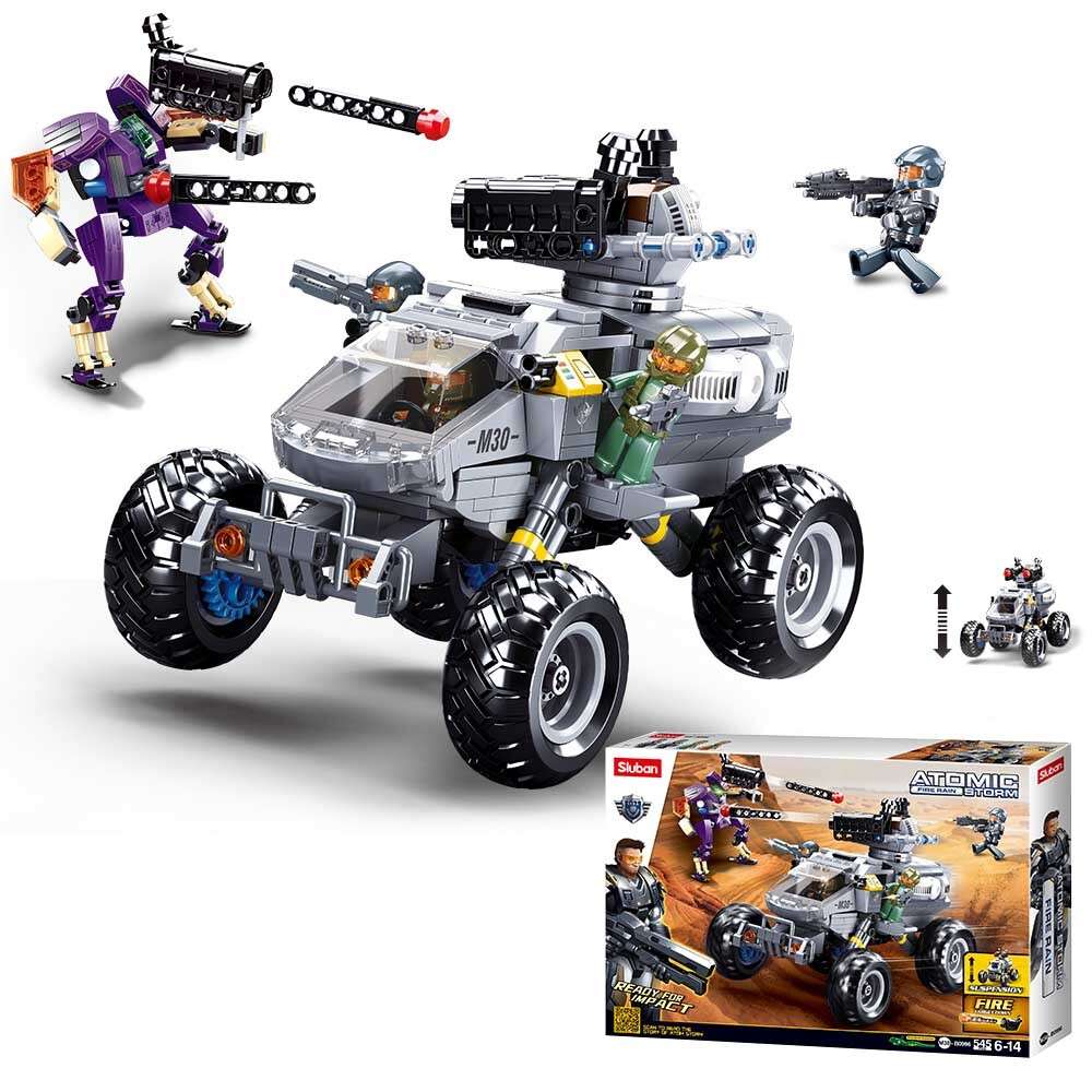 Sluban - Atomic Storm Uprising - Infantry - 545pcs