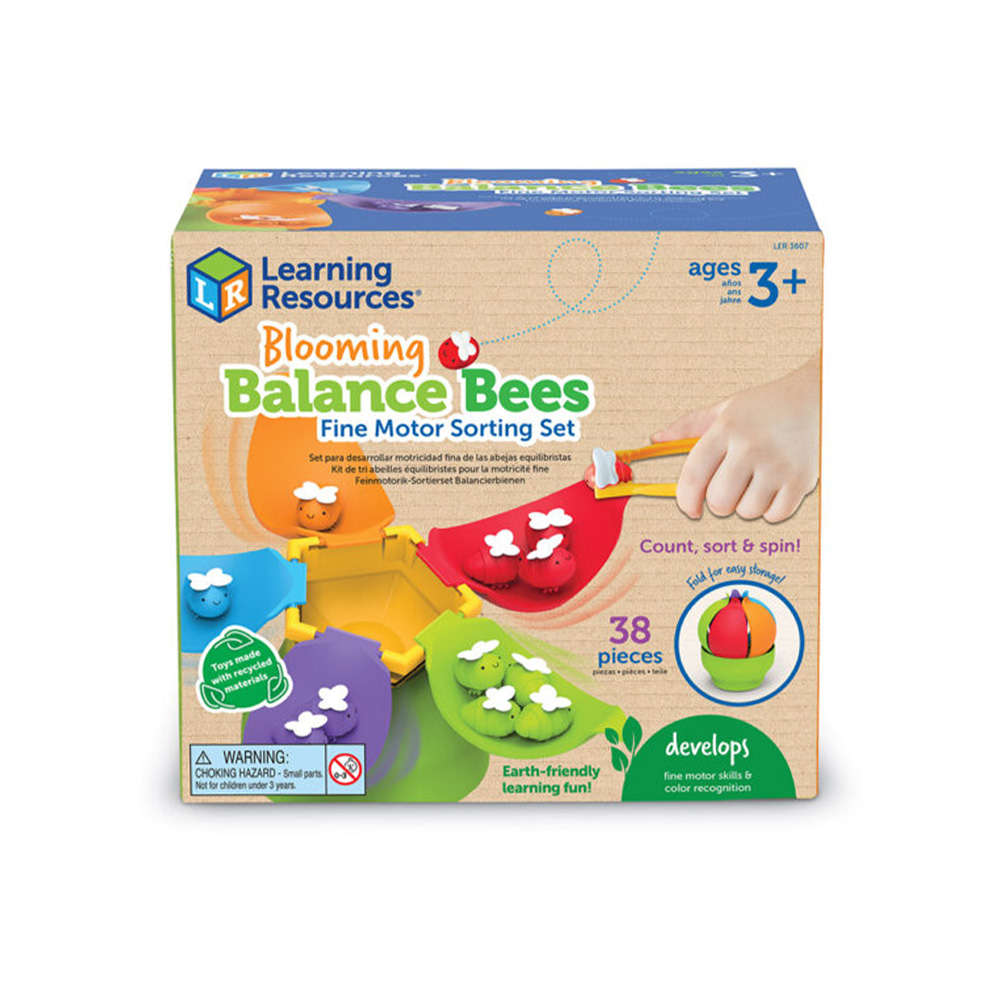 Learning Resources - Blooming Balance Bees Fine Motor Sorting Set