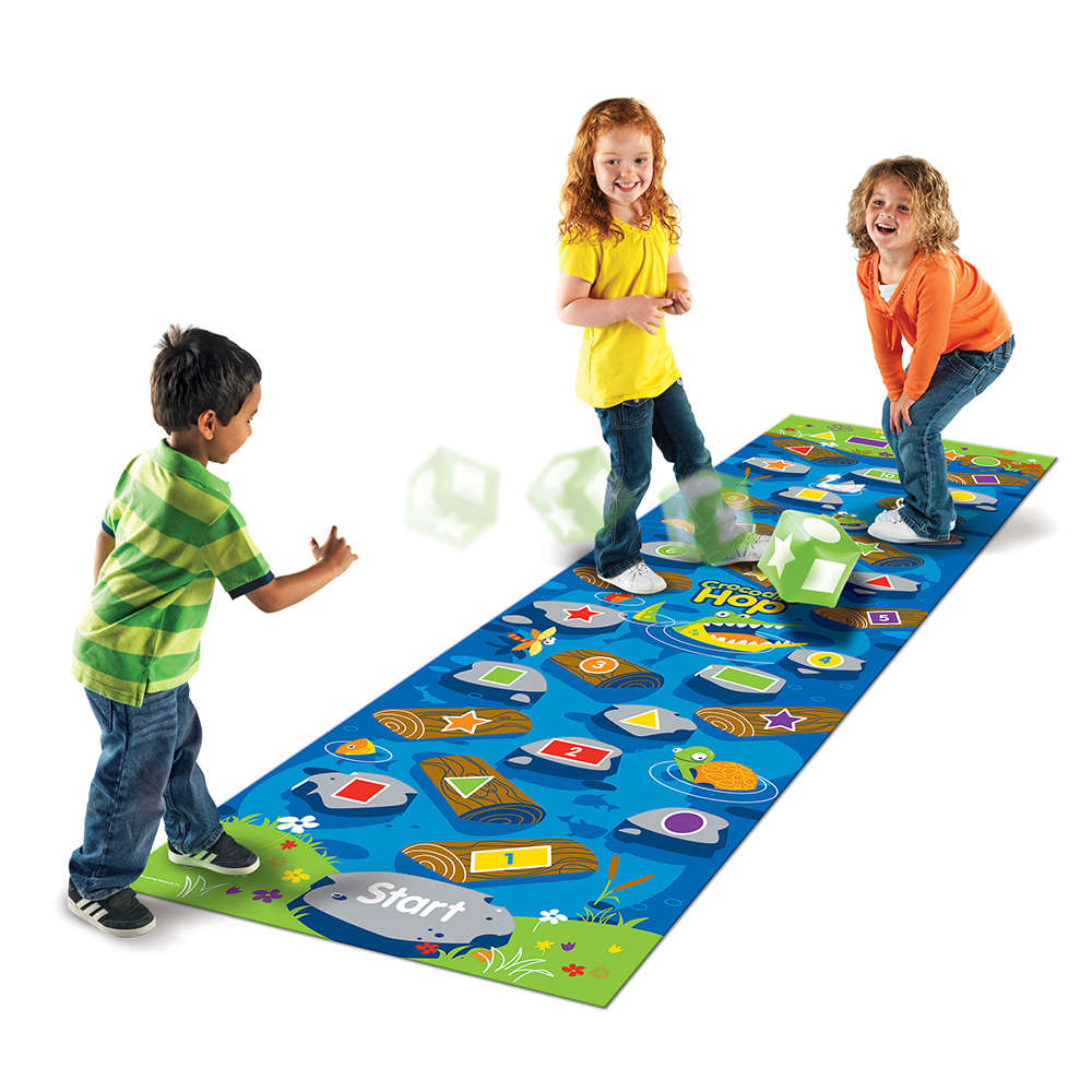 Learning Resources - Crocodile Hop - A Floor Mat Game