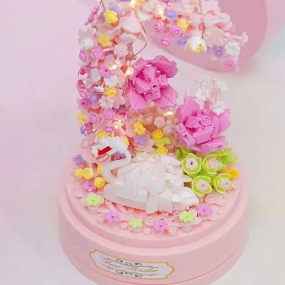 Cogo - Building Block Set - Flower Dome - 566 Pieces