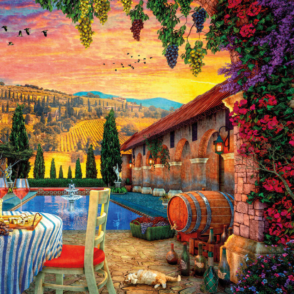 Gibsons - Tuscany Sunset - Jigsaw Puzzle - 1000pcs