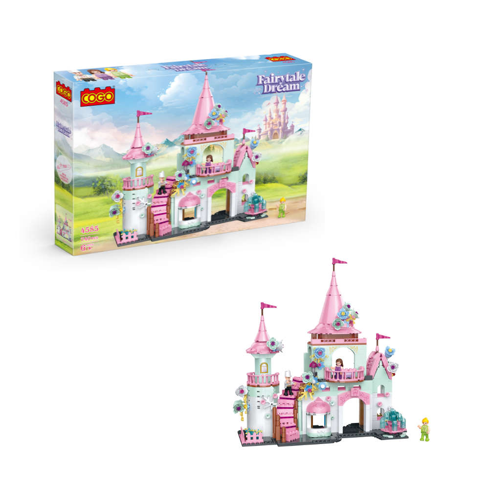 Cogo - Building Block Set - Fairytale Dream Castle - 740 Pieces