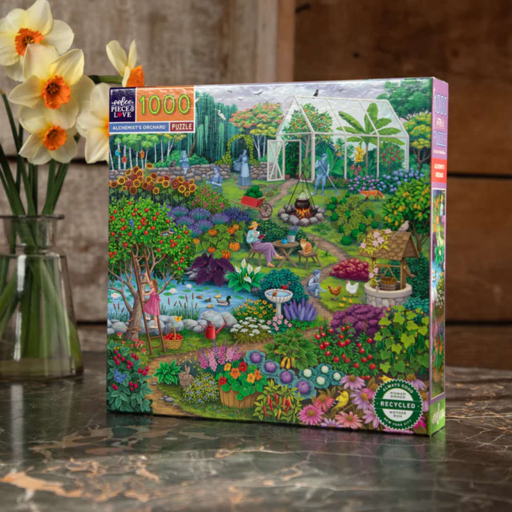 eeBoo - Alchemist's Orchard 1000 Piece Square Puzzle