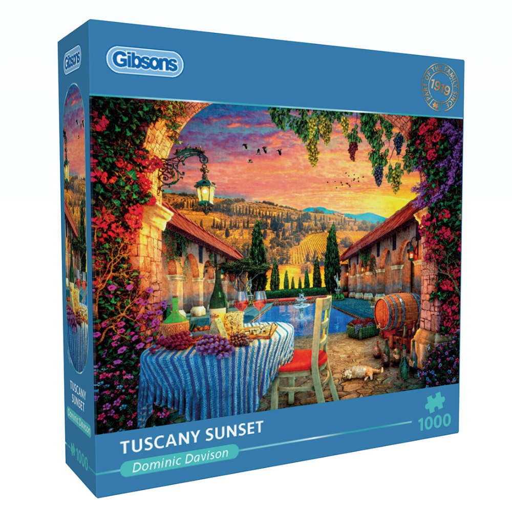 Gibsons - Tuscany Sunset - Jigsaw Puzzle - 1000pcs