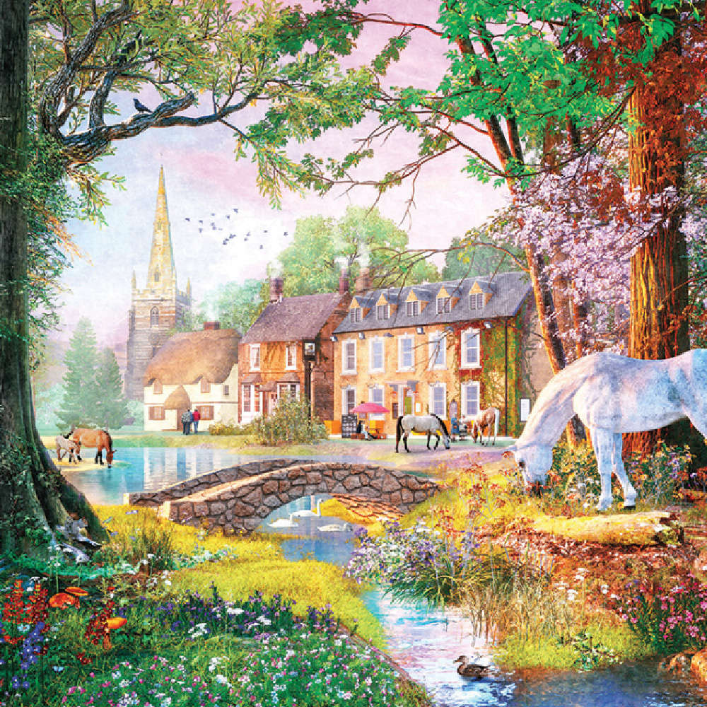 Gibsons - New Forest Ponies - Jigsaw Puzzle - 1000pcs