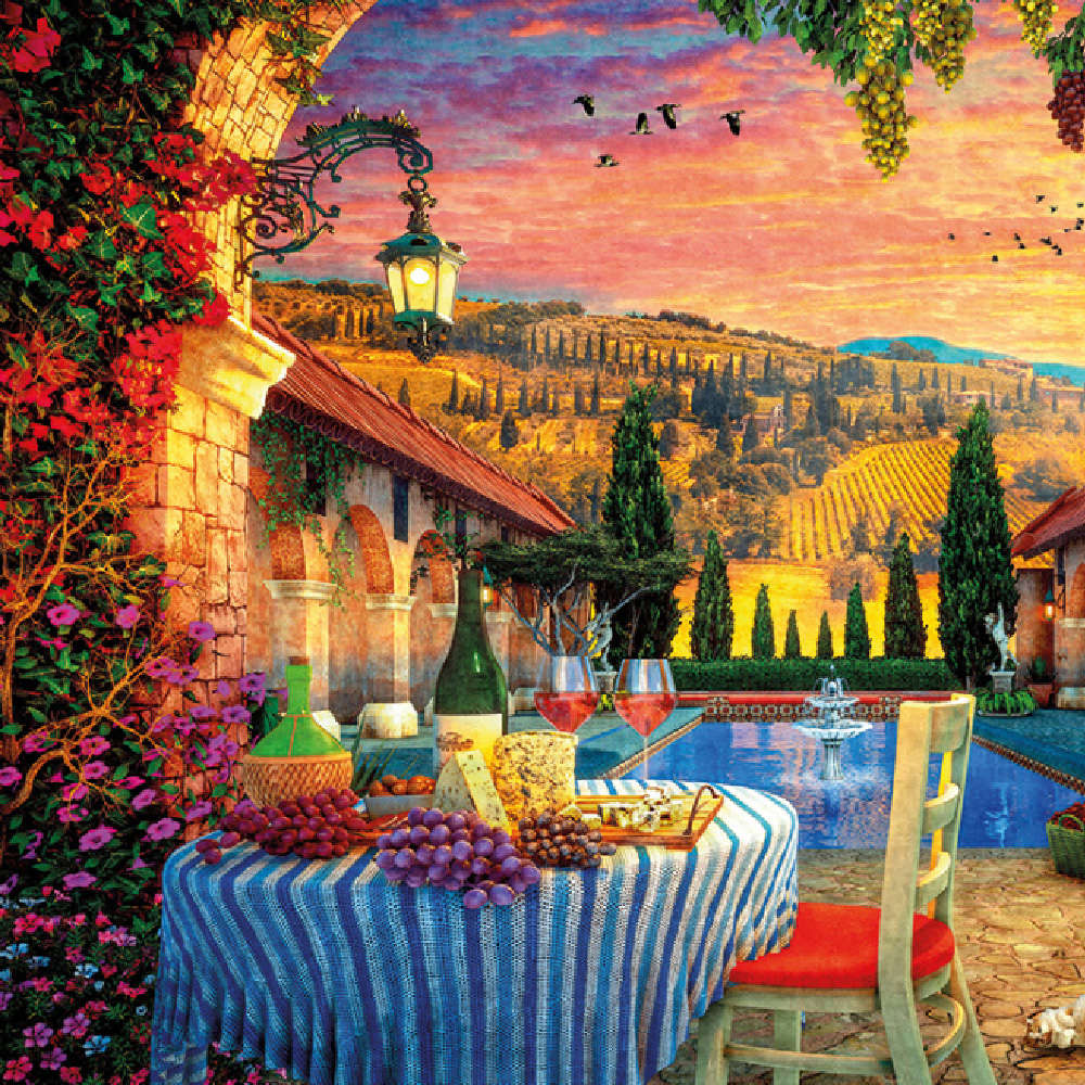Gibsons - Tuscany Sunset - Jigsaw Puzzle - 1000pcs