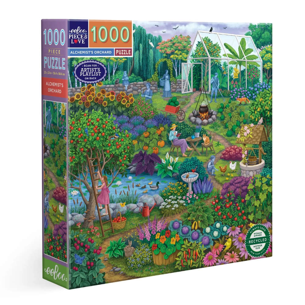 eeBoo - Alchemist's Orchard 1000 Piece Square Puzzle