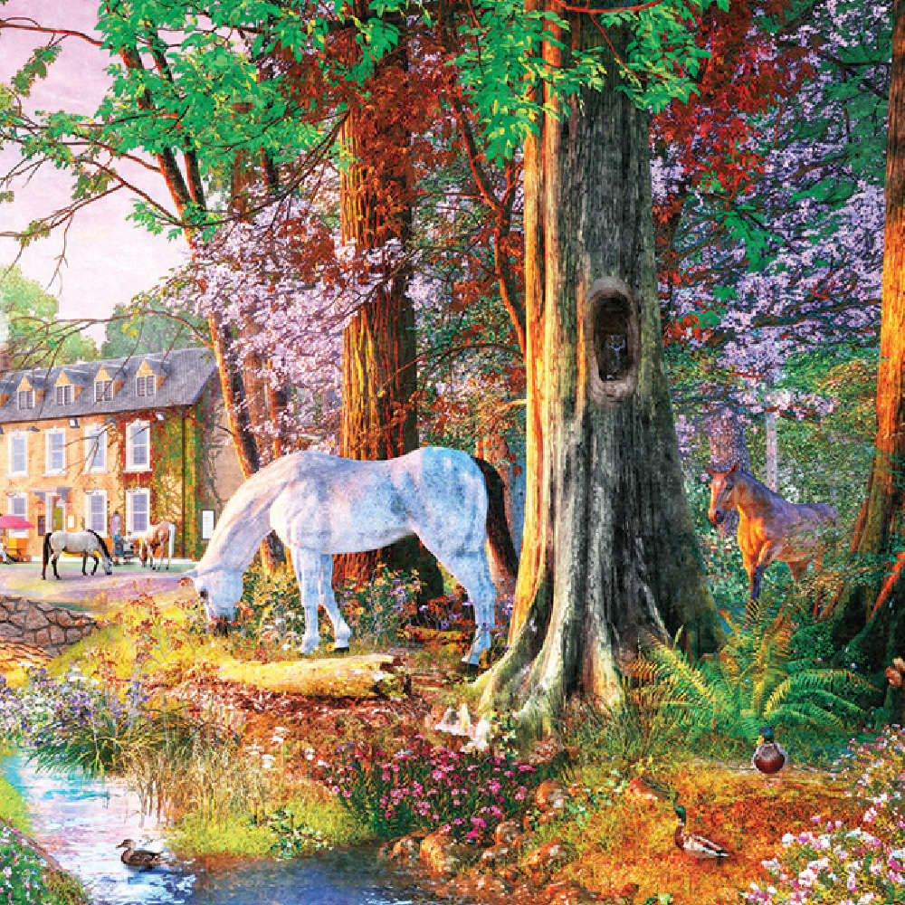 Gibsons - New Forest Ponies - Jigsaw Puzzle - 1000pcs