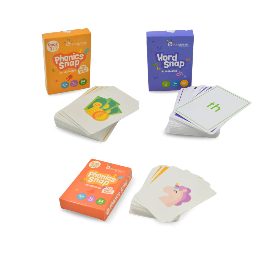 Greenbean - Literacy Snap Card Set