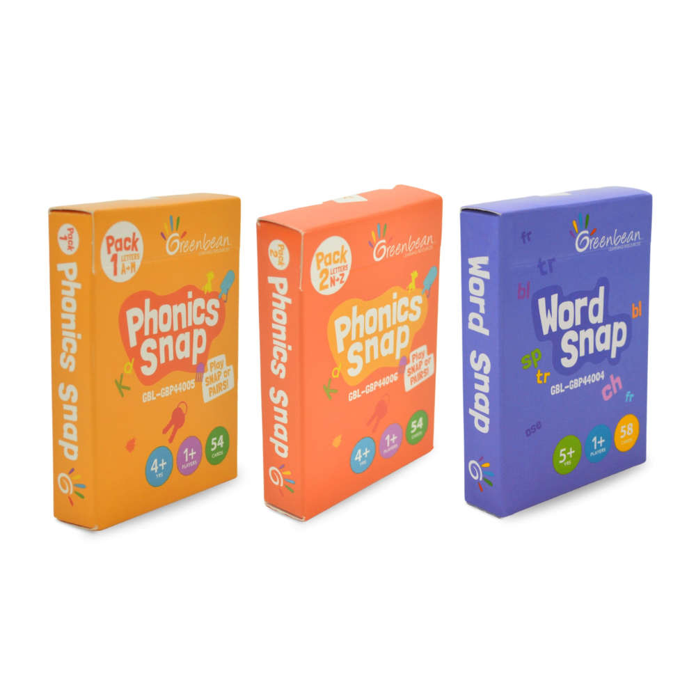 Greenbean - Literacy Snap Card Set
