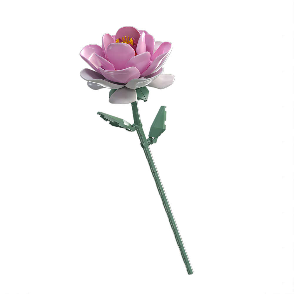 Feelo - Flower - Pink Rose - 92 Pieces