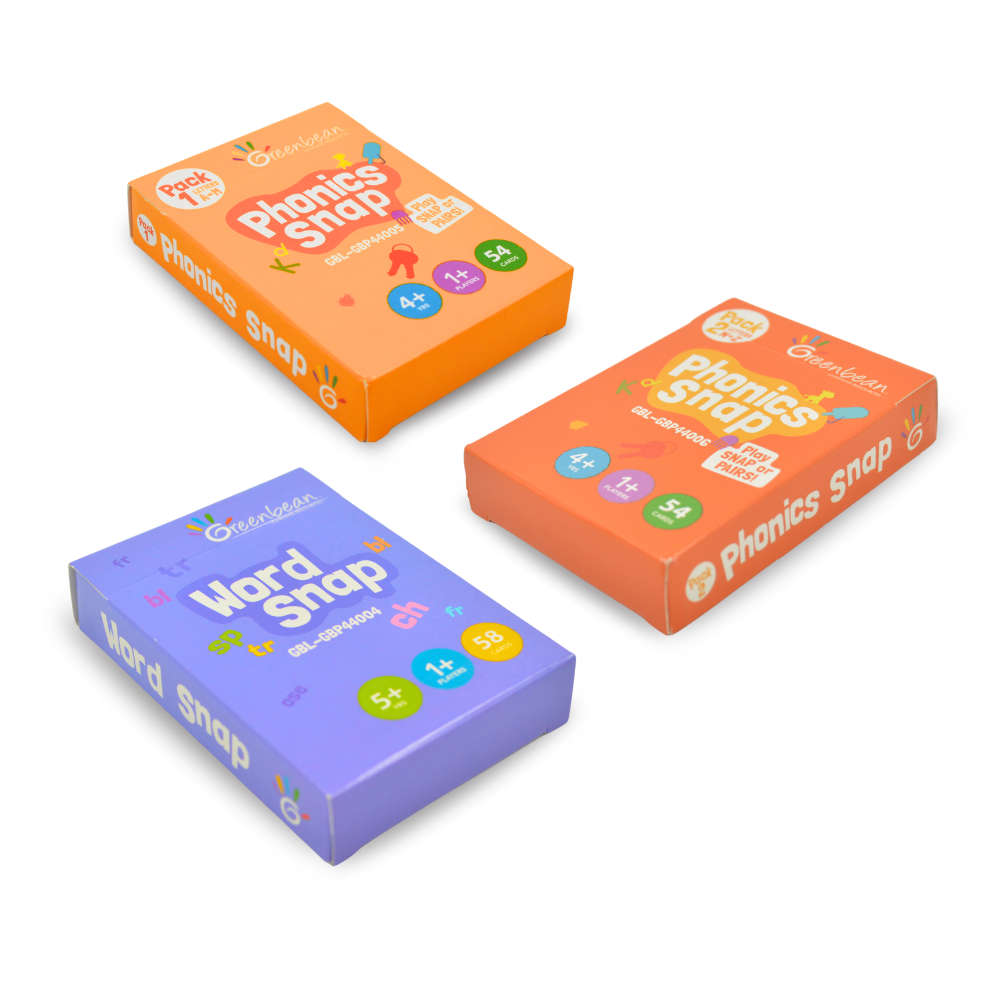 Greenbean - Literacy Snap Card Set