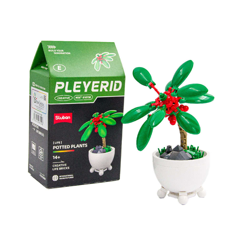 Sluban Building Set: Pleyerid - Potted Plants