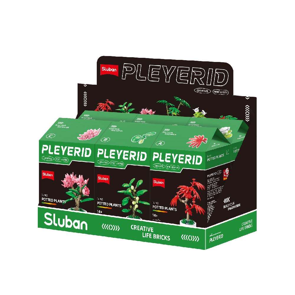 Sluban Building Set: Pleyerid - Potted Plants