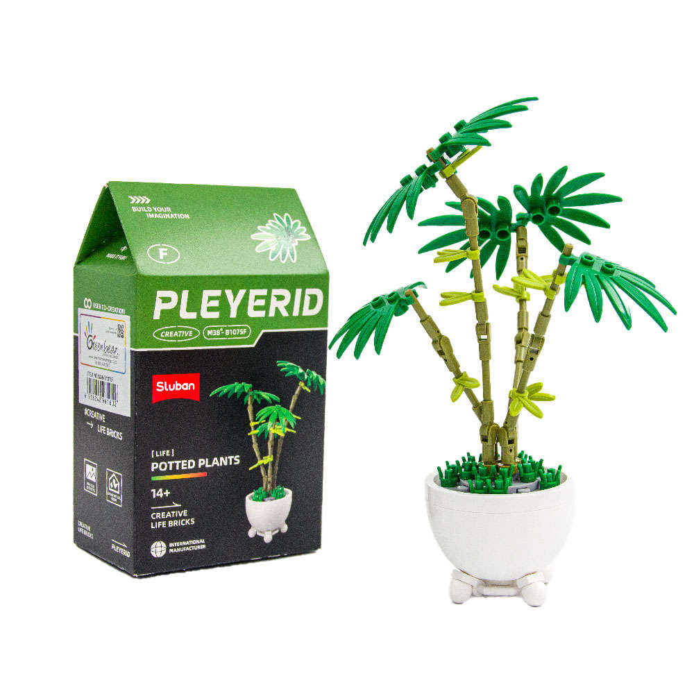 Sluban Building Set: Pleyerid - Potted Plants