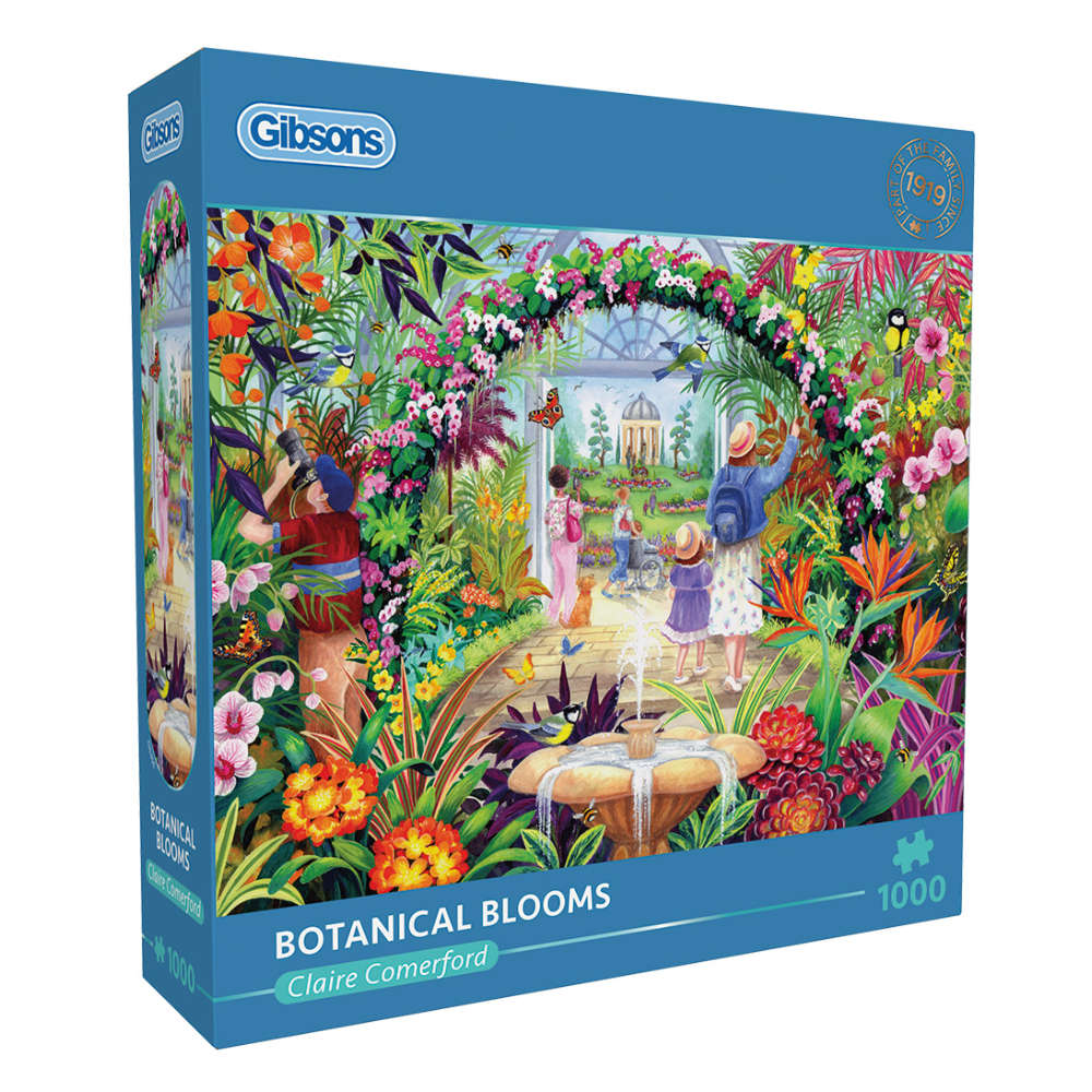 Gibsons - Botanical Blooms - Jigsaw Puzzle - 1000pcs