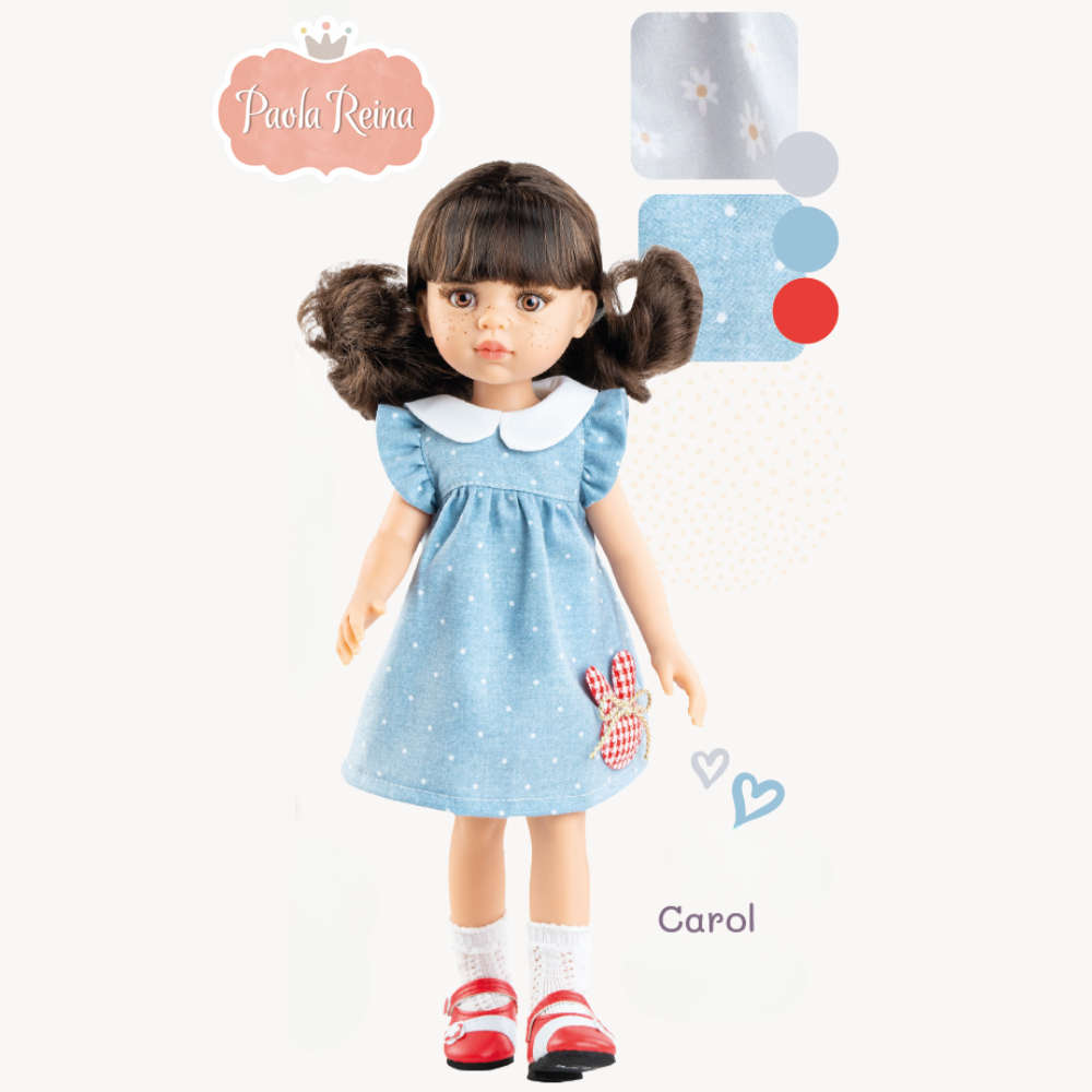 Paola Reina Dolls: Las Amigas - Carol - 32cm