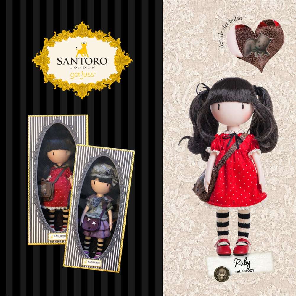 Paola Reina Dolls: Santoro Gorjuss - Ruby - 32cm