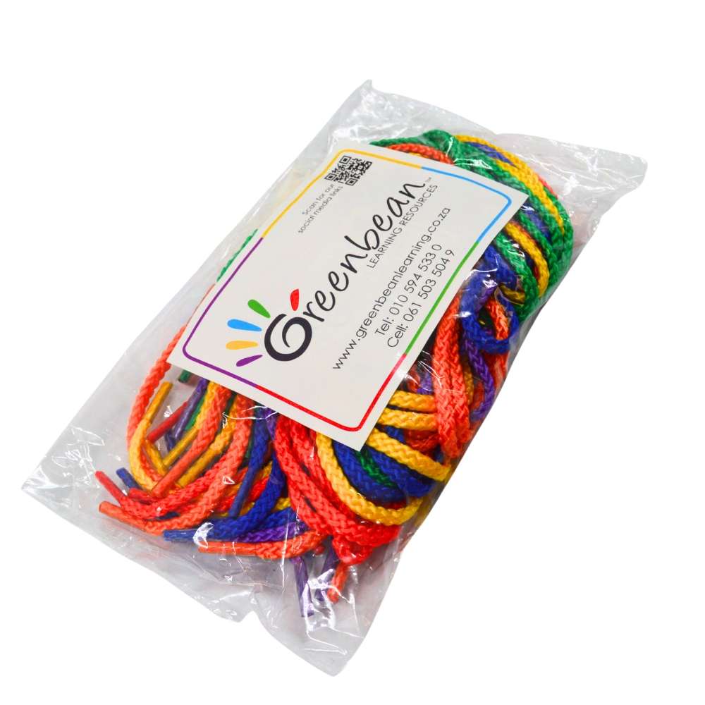 Greenbean - Threading Laces - 6 Colours, 24pcs