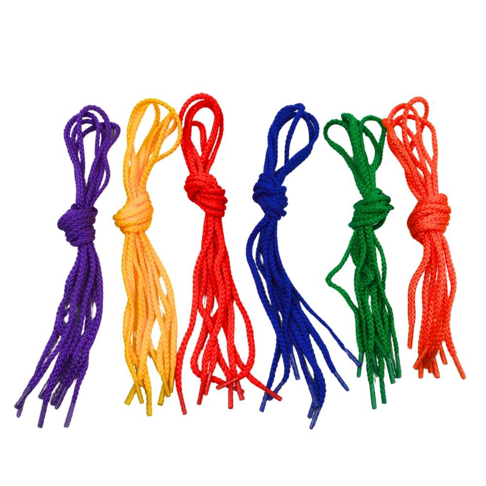 Greenbean - Threading Laces - 6 Colours, 24pcs