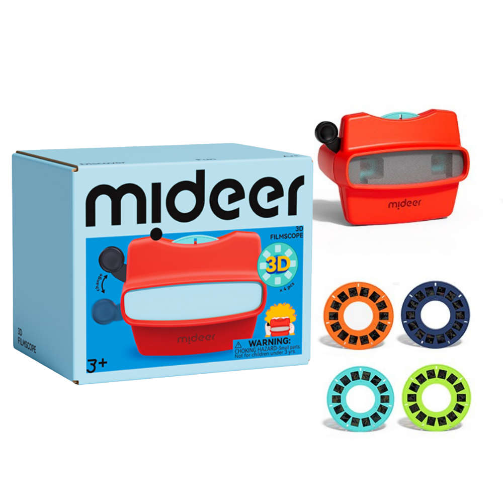 Mideer - 3D Filmscope Picture Viewer - Educational Exploration Set