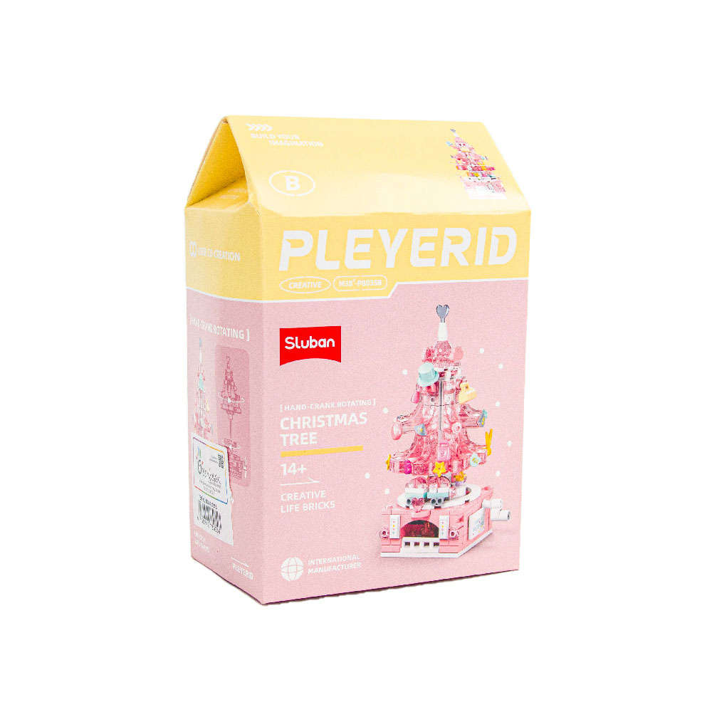 Sluban - Pleyerid - Pink Christmas Tree