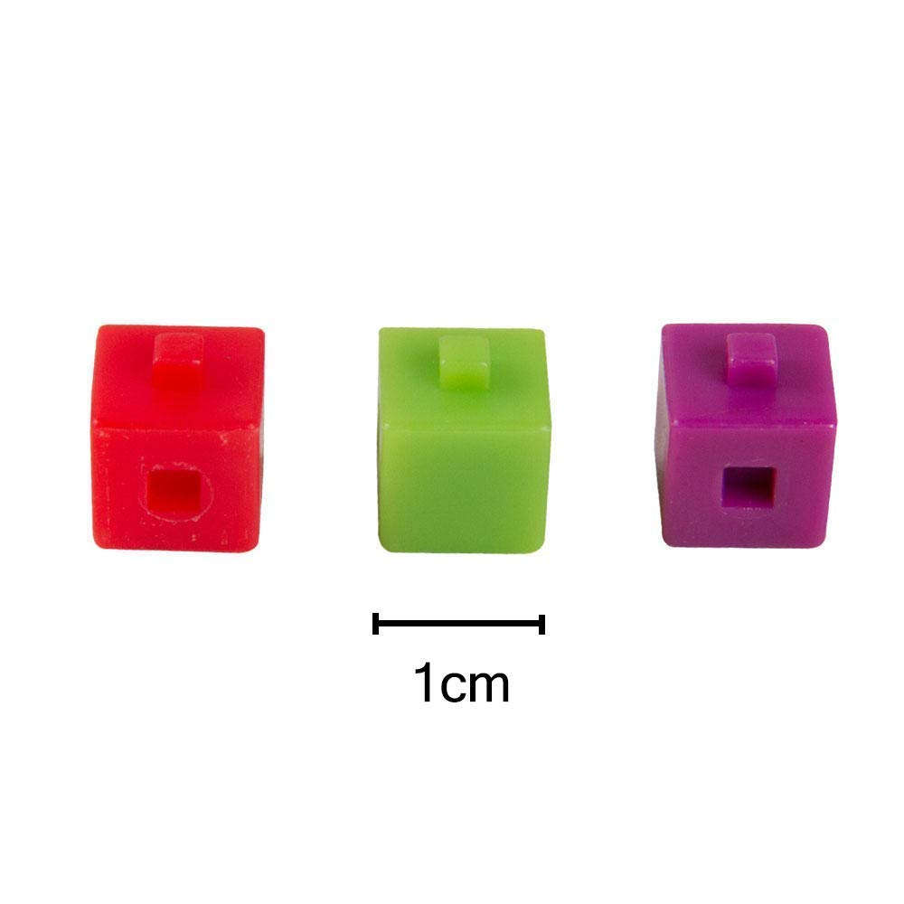 Greenbean - 1cm Interlocking Cubes 1000pcs - Maths Counting Manipulatives
