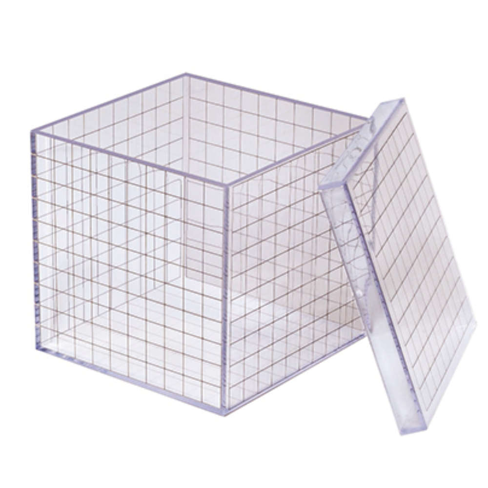 Greenbean - 1L Cube 3D Grid Box Without Lid - Math Learning Manipulative