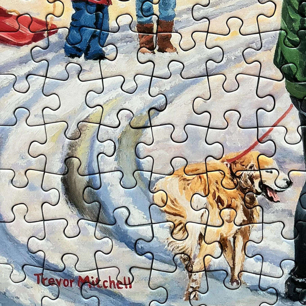 Gibsons - Village Celebrations - 4 x 500 Piece Jigsaw Puzzles