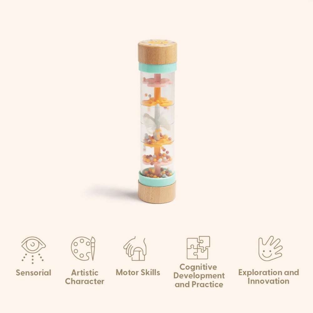 TookyToy - Montessori Activity Box Baby Playset - 3-4 Months