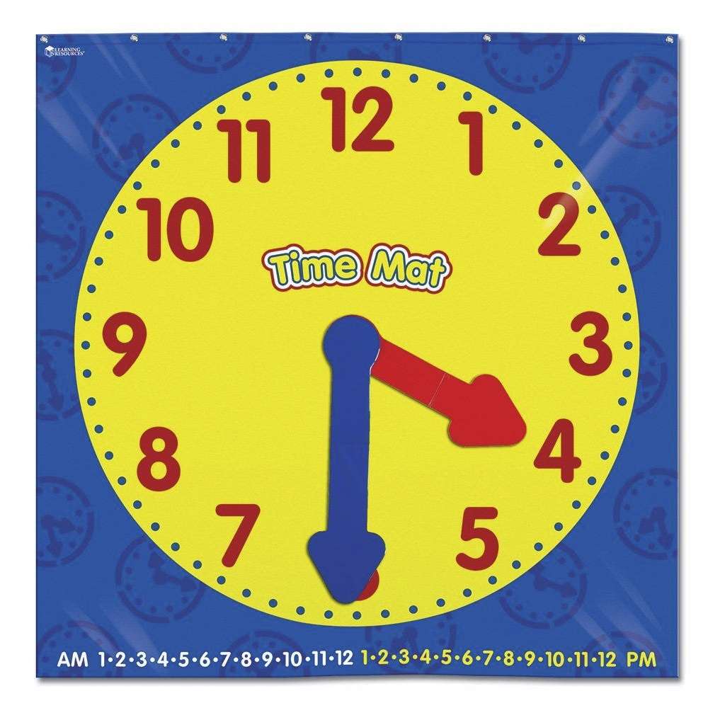 Learning Resources - Time Activity Mat