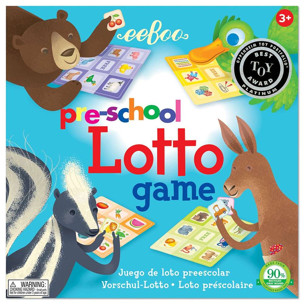 eeBoo - Preschool Lotto Game -**