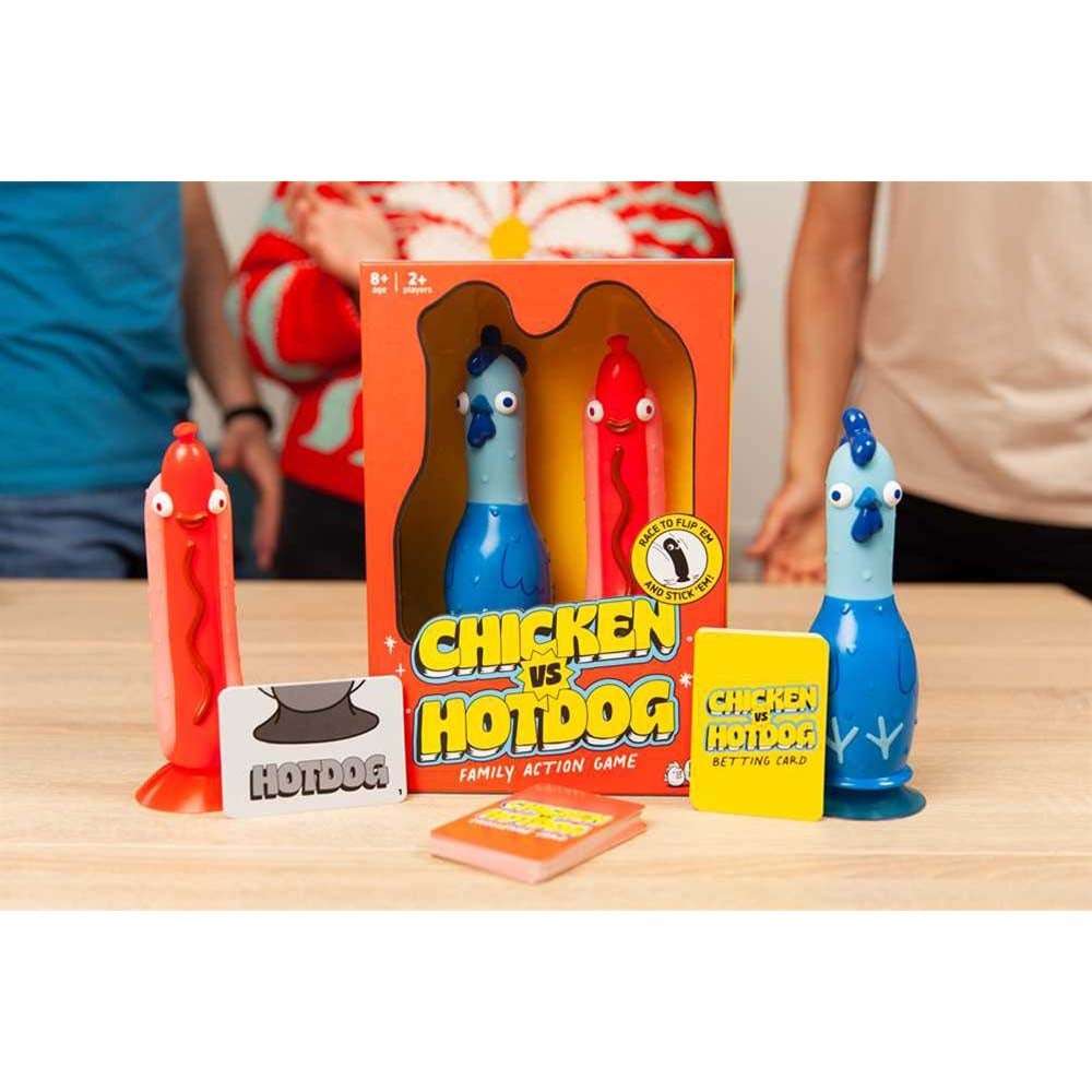 Big Potato Games - Chicken Vs. Hot Dog - Party Game - 2+ Players