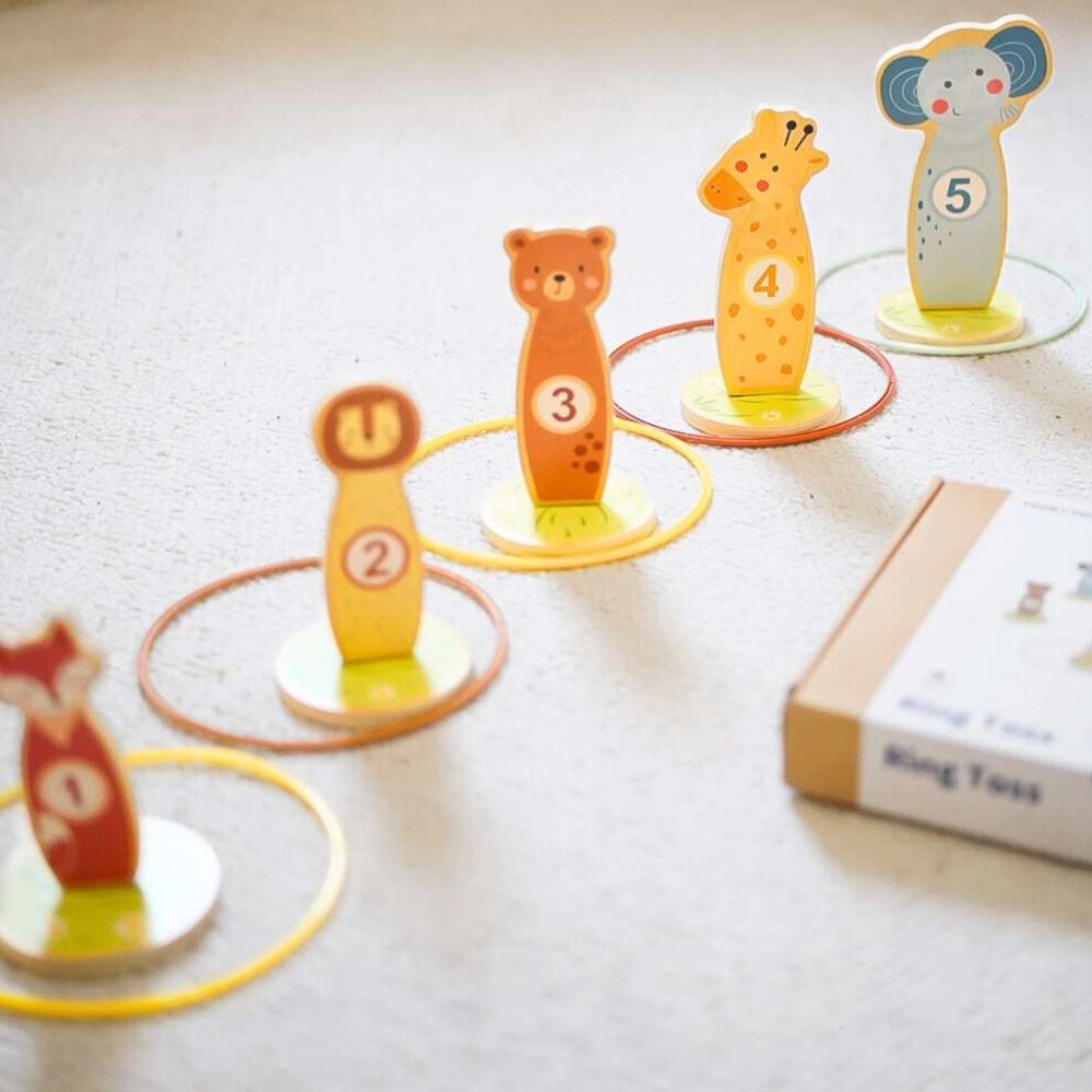 TookyToy - Animal Ring Toss Game
