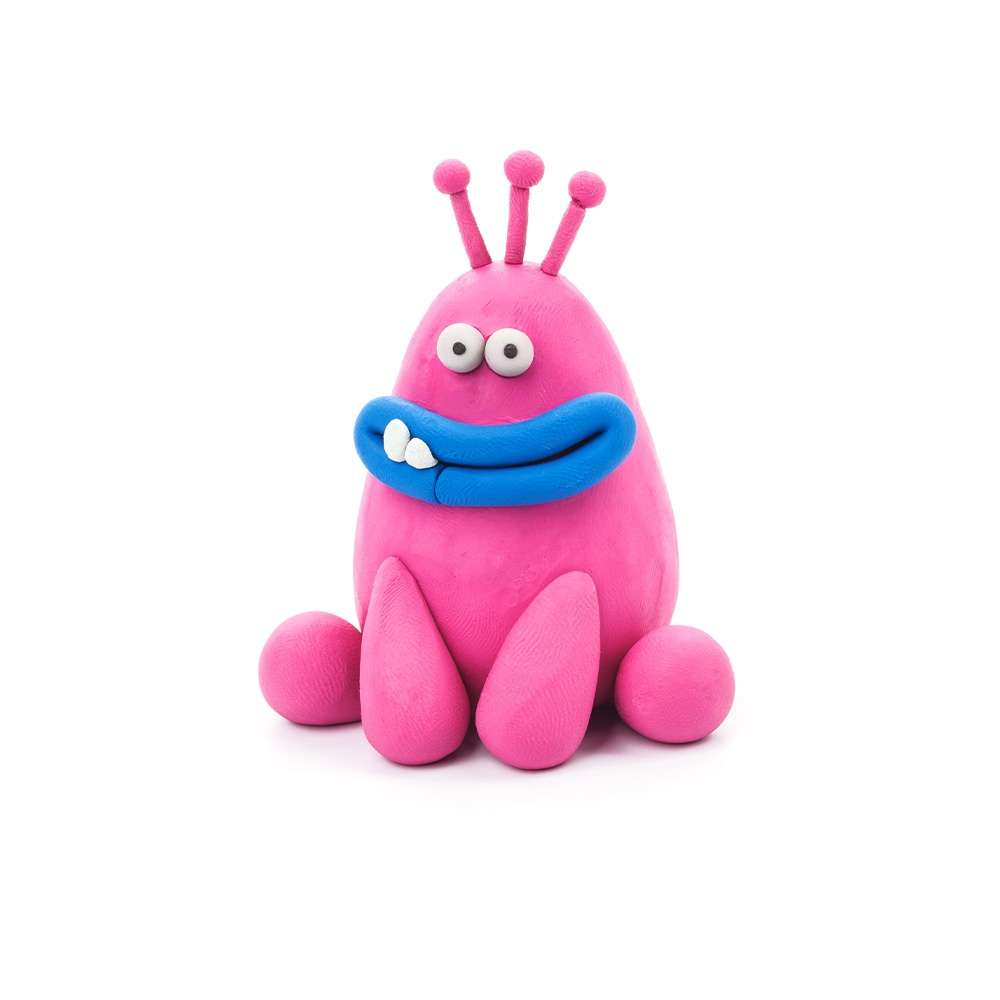 Hey Clay - Modelling Air-Dry Clay with Fun Interactive App - Cyclops, Terry, Pi, Series Monsters,...