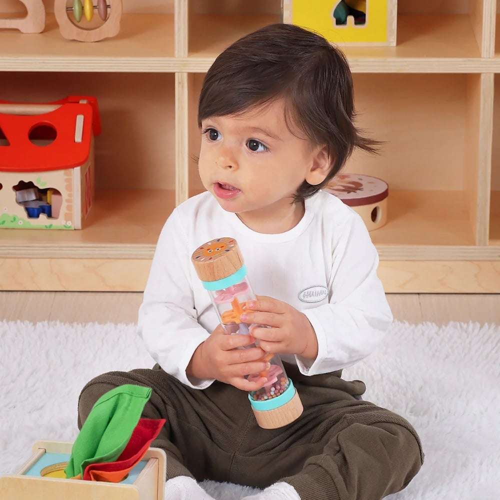 TookyToy - Montessori Activity Box Baby Playset - 3-4 Months