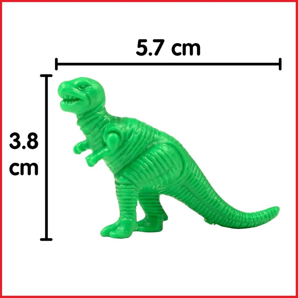 EDX Education - Dinosaur Counters & Tweezer in Jar - 32pc Math Manipulative